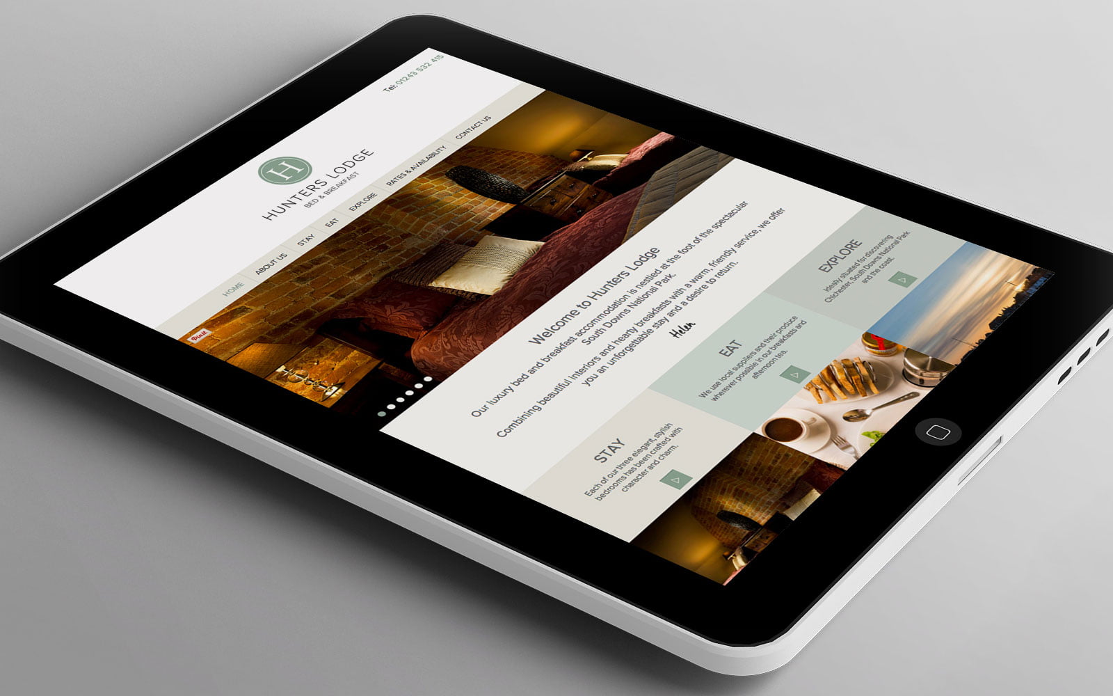 A new website for Hunters Lodge