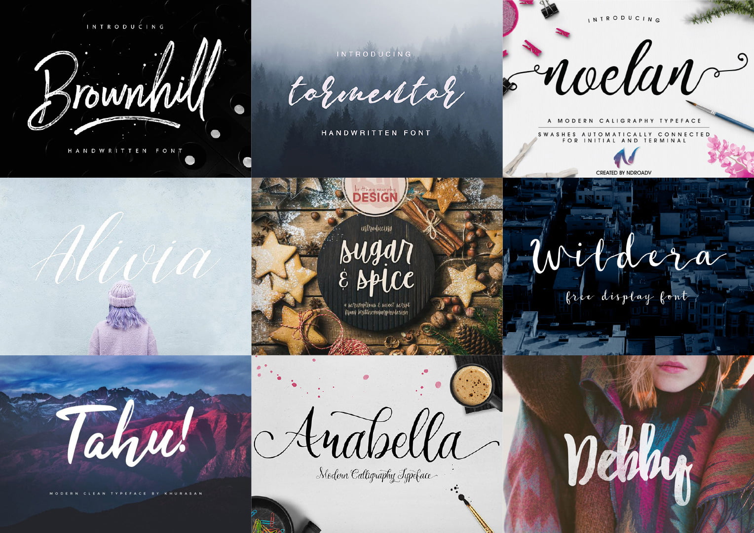 20 of the best free script fonts to get you in the festive mood