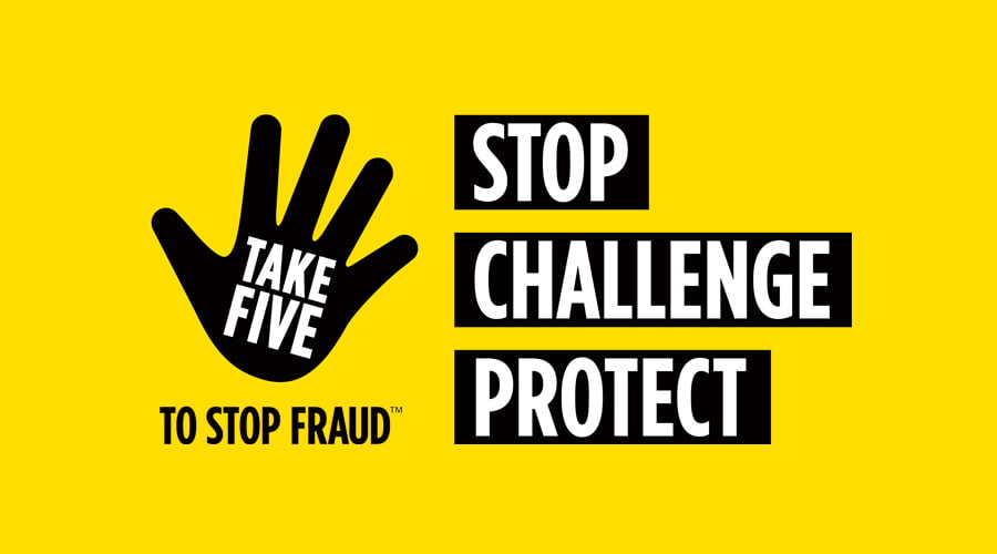 Take Five to Stop Fraud logo